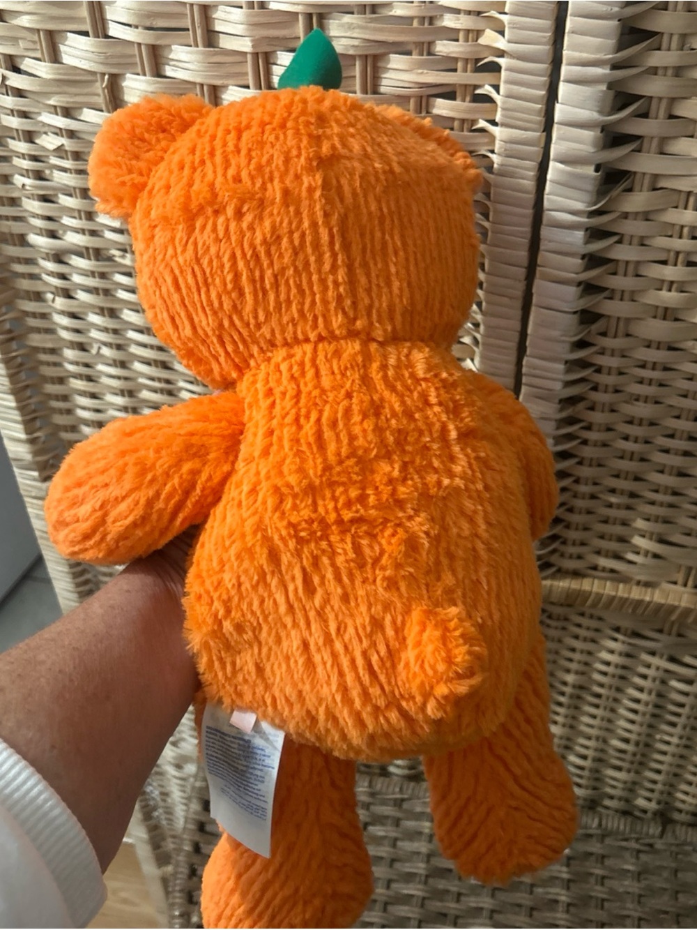 Build A Bear 18" Halloween Orange Pumpkin Bear Glow Light Up Plush 2023 - Picture 2 of 5